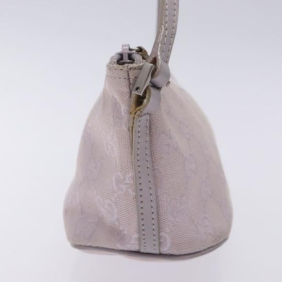 Gucci - GG Marmont Small leather shoulder bag Gucci GUCCI GG Canvas Accessory Pouch Purple Silver 7198 Auth mr1477 main image 1